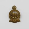 Northumberland Hussars Collar Badge - King's Crown