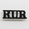 Royal Ulster Rifles (R.U.R.) Shoulder Title