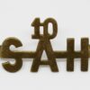 10th South African Horse (10 / SAH) Shoulder Title