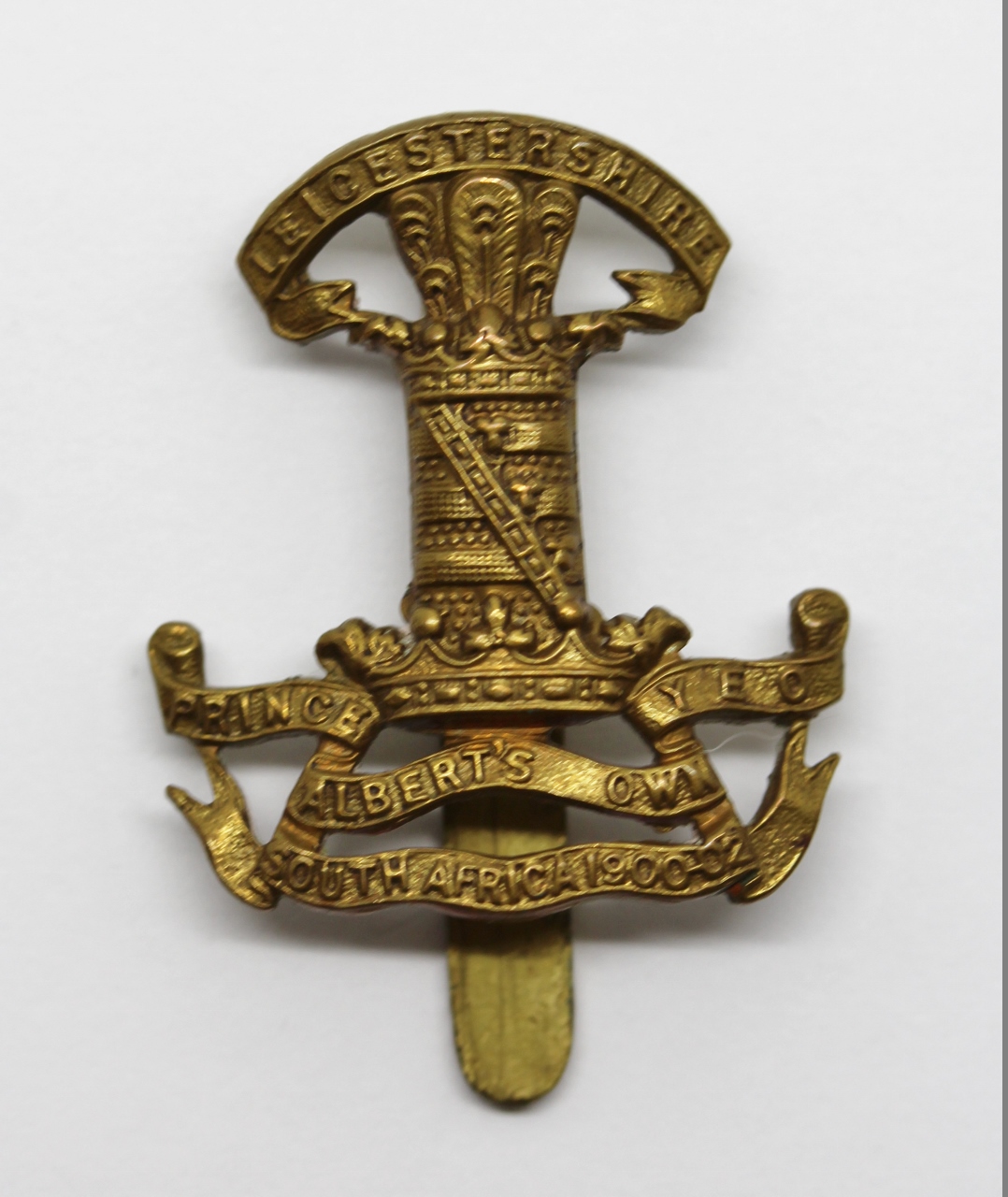 Leicestershire Yeomanry (Prince Albert's Own) Cap Badge