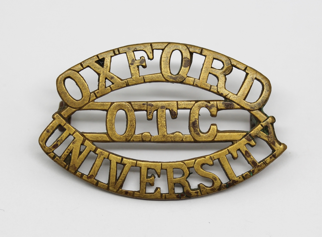 Oxford University O.T.C. Shoulder Title