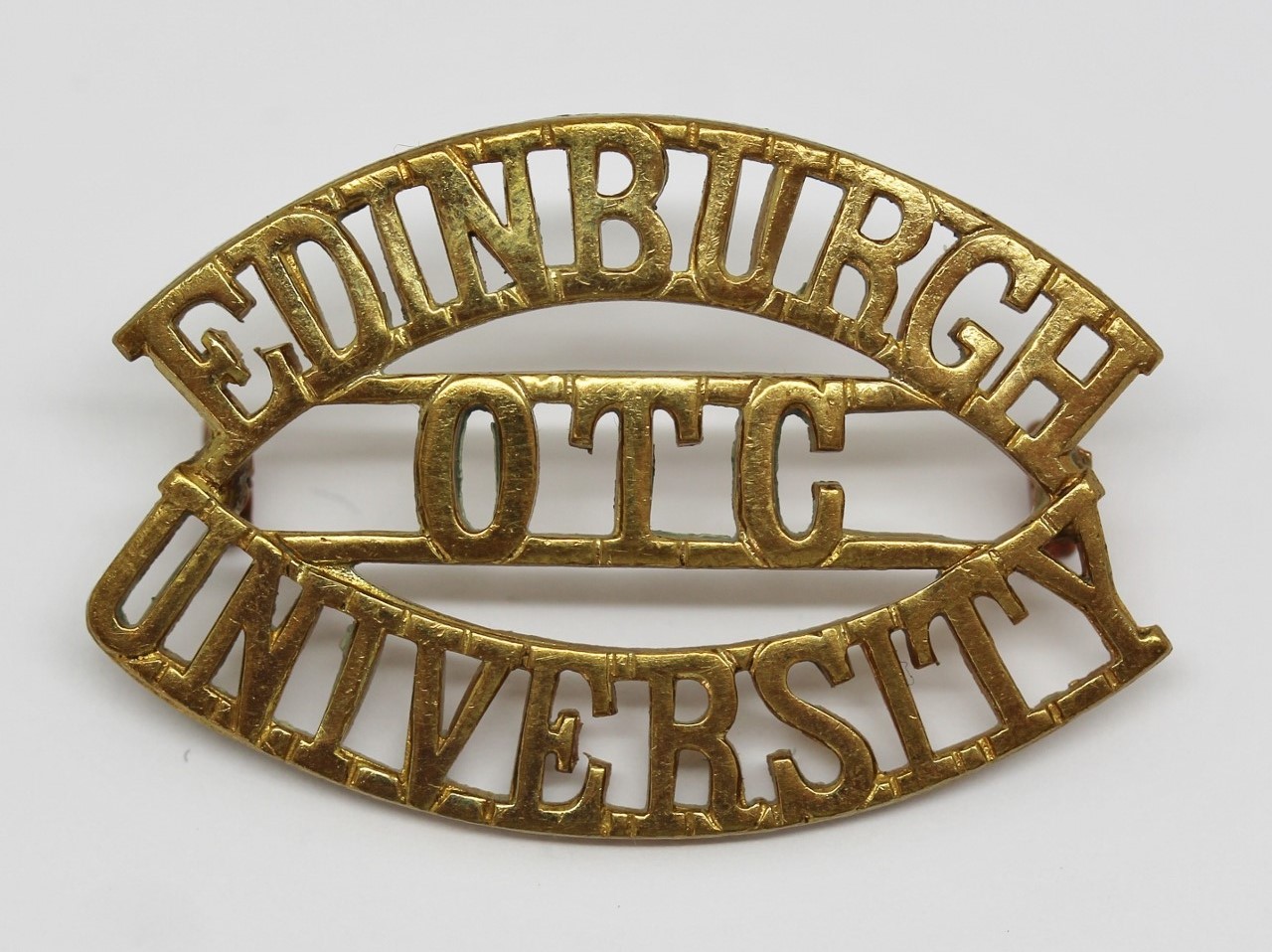 Edinburgh University O.T.C. (EDINBURGH/OTC/UNIVERSITY) Shoulder Title