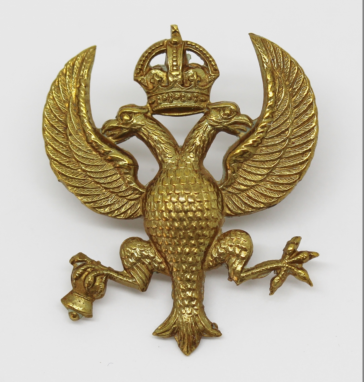Lanarkshire Yeomanry Cap Badge - King's Crown