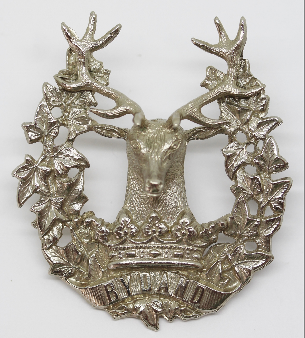 Gordon Highlanders Officer's Glengarry Badge