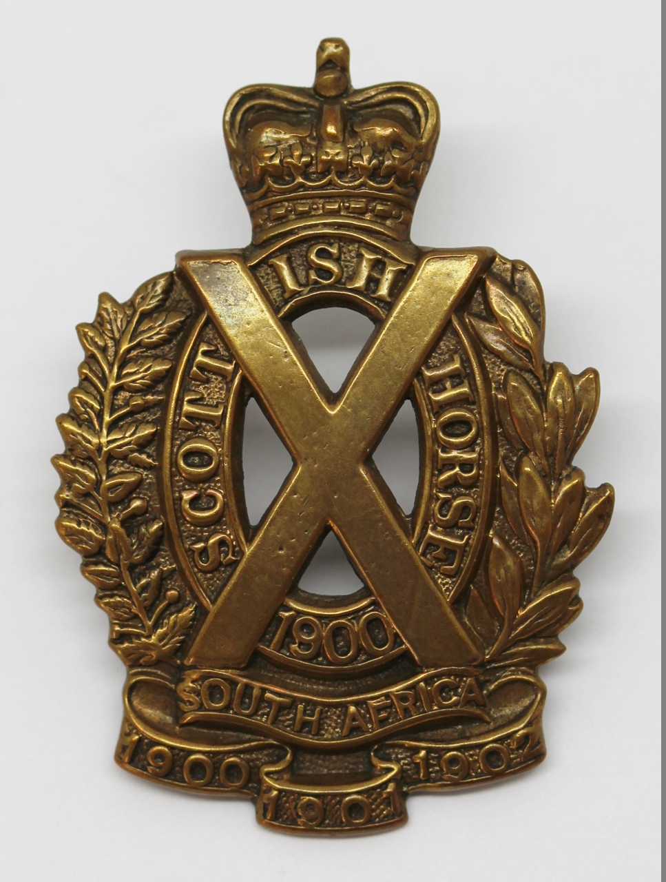 Scottish Horse Yeomanry Cap Badge