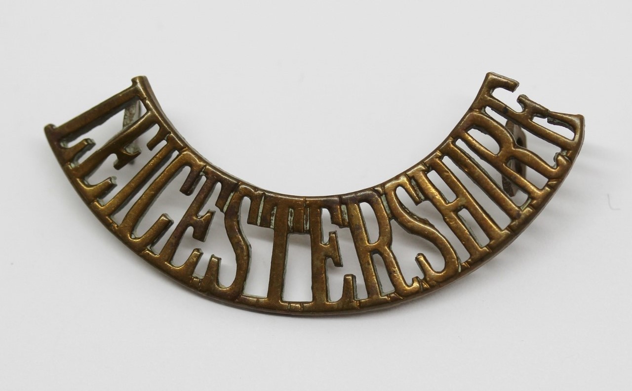 Leicestershire Regiment (LEICESTERSHIRE) Shoulder Title