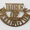 West Riding Regiment (DUKE/OF/WELLINGTON'S) Shoulder Title