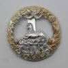South Wales Borderers Anodised (Staybrite) Cap Badge