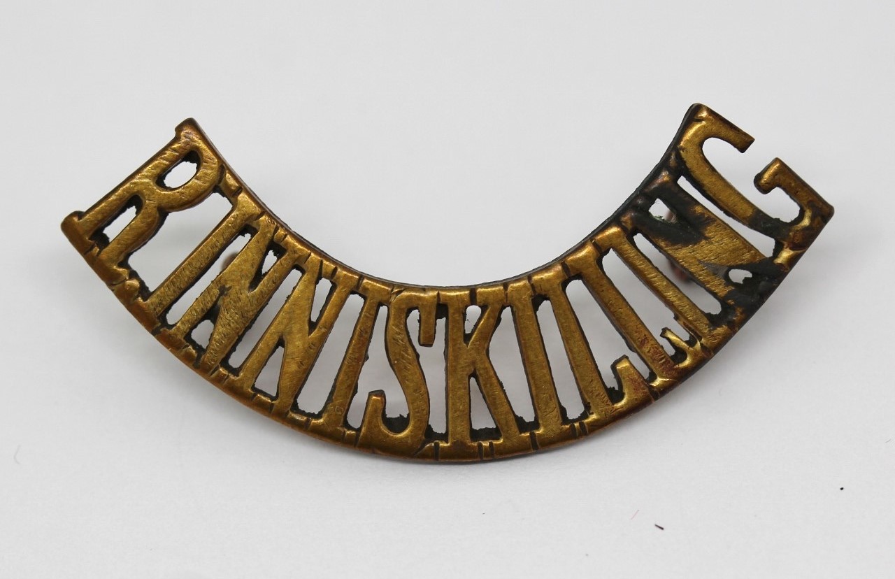 Royal Inniskilling Fusiliers (R.INNISKILLING) Shoulder Title