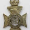 16th County of London Bn. (Queen's Westminster Rifles) London Regiment Officer's Cap Badge - King's Crown