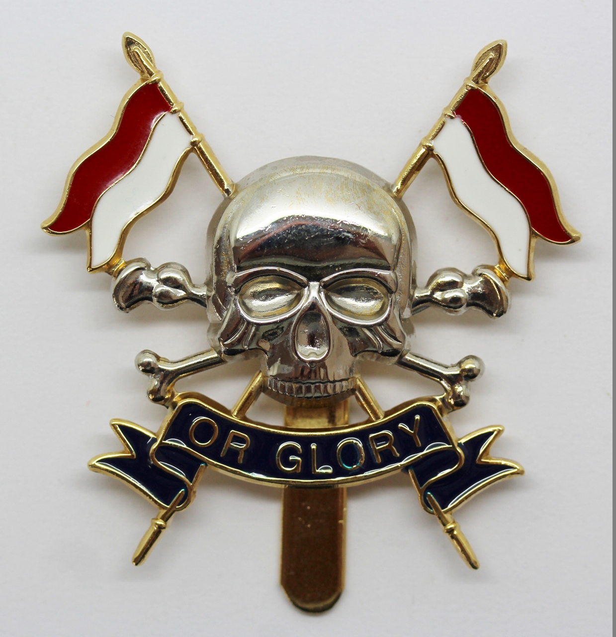 Royal Lancers Post 2015 Enamelled Cap Badge