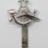 10th Gurkha Rifles Anodised (Staybrite) Beret Badge