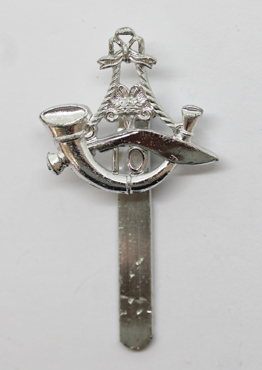 10th Gurkha Rifles Anodised (Staybrite) Beret Badge
