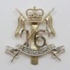 16th/5th Queen's Lancers Anodised (Staybrite) Cap Badge