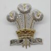 Royal Regiment of Wales Anodised (Staybrite) Cap Badge