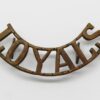 Loyal North Lancashire Regiment (LOYALS) Shoulder Title