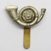 King's Own Yorkshire Light Infantry (K.O.Y.L.I.) White Metal Cap Badge