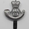 Durham Light Infantry (D.L.I.) Chrome Beret Badge - Queen's Crown