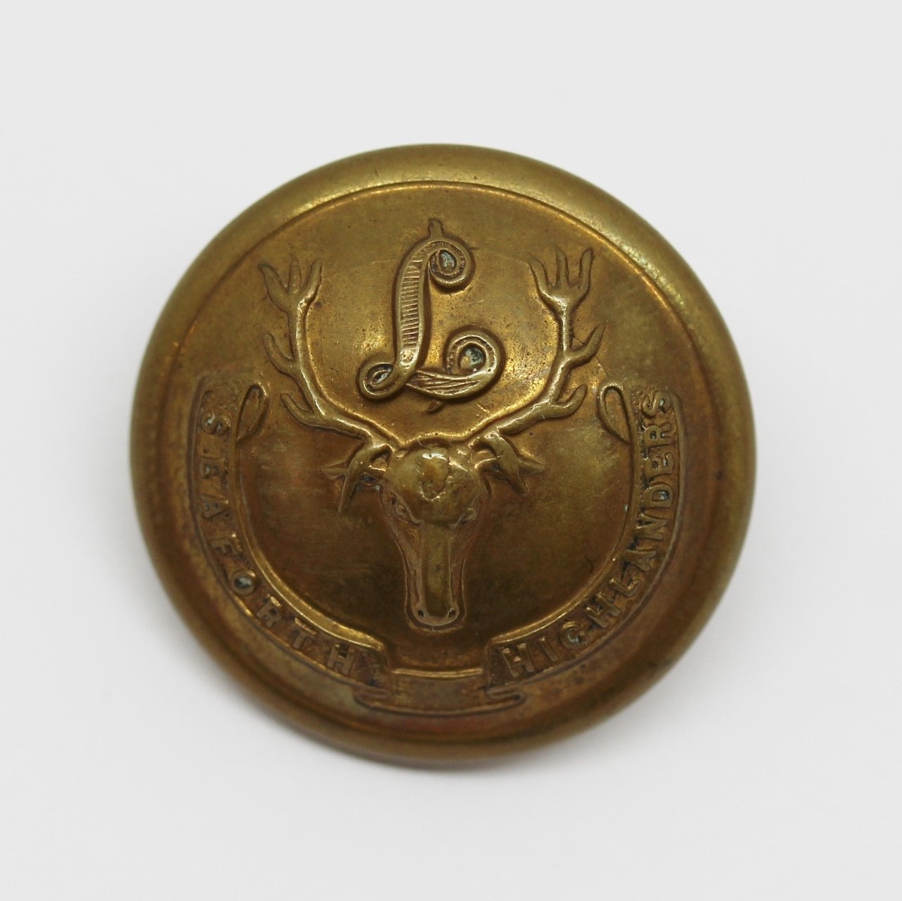 Seaforth Highlanders Officer's Button (Large)