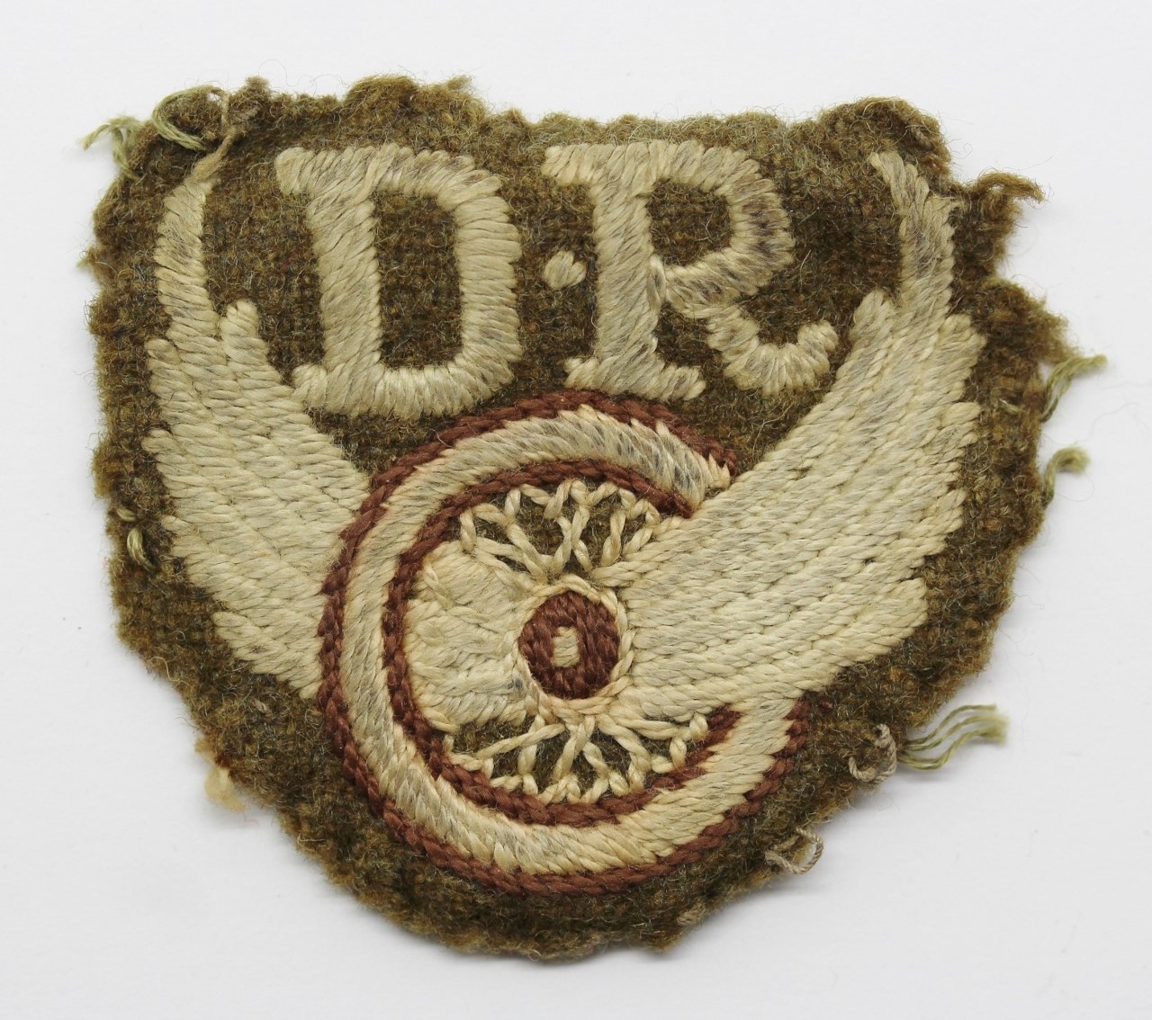 WW2 Unofficial Despatch Riders Cloth Arm Badge
