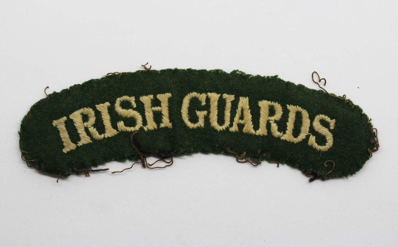 Irish Guards Cloth Shoulder Title