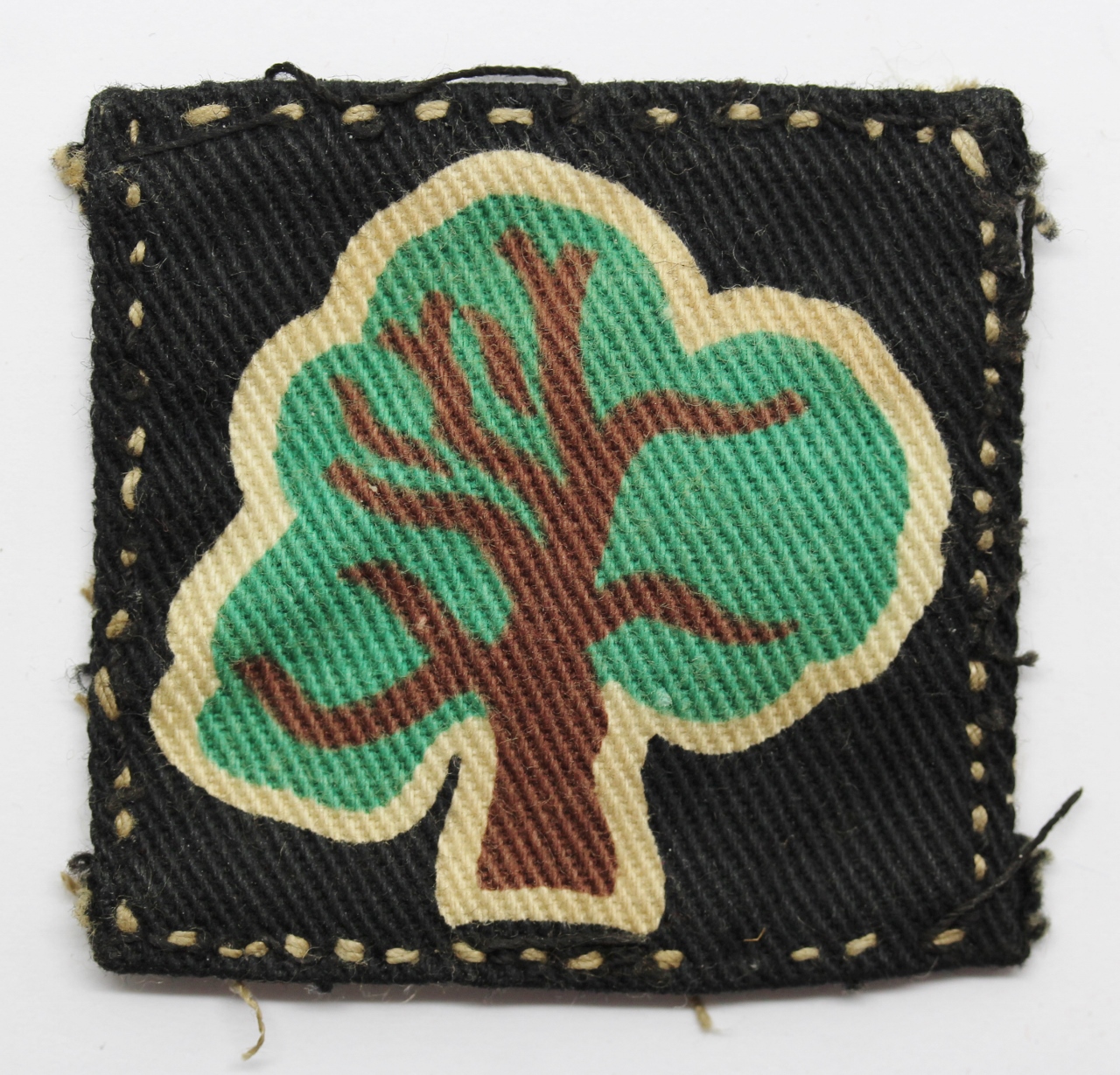 46th  (North Midland and West Riding) Division Printed Formation Sign