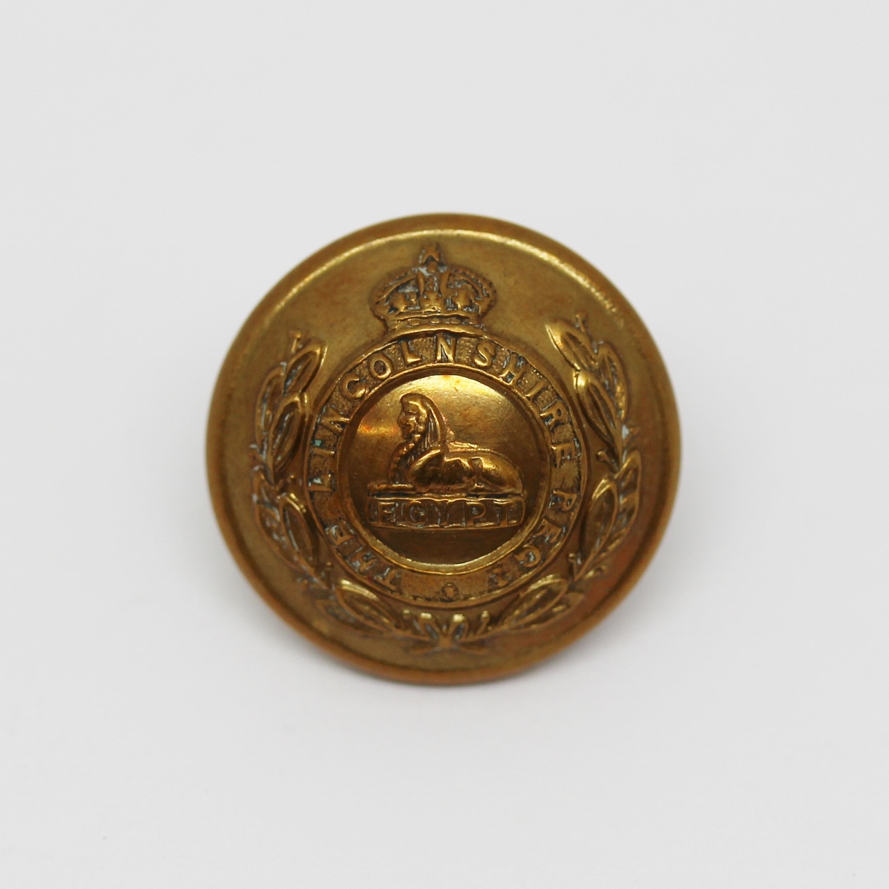 Lincolnshire Regiment Officer's Button (Small)
