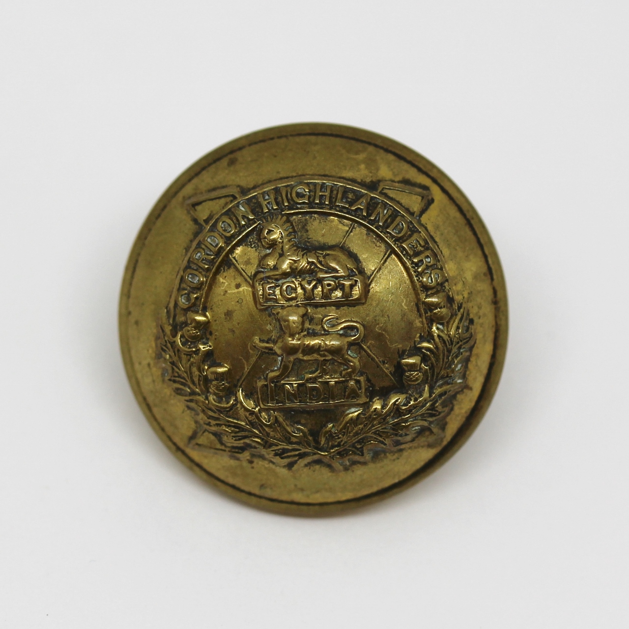 Gordon Highlanders Officer's Button (Large)