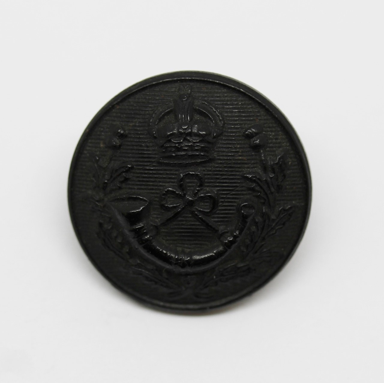 The Cameronians (Scottish Rifles) Officer's Composite Button - King's Crown (Large)