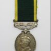 George VI Territorial Efficiency Medal - Bandsman C. Clothier, 2nd Bn. Monmouthshire Regiment