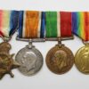 WW1 1914-15 Star, British War Medal, Mercantile Marine War Medal & Victory Medal Group of Four - Eng. Sub Lieutenant J. Nicol, Royal Naval Reserve