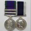 Campaign Service Medal (Clasps - Radfan, Malay Peninsula) & Royal Navy Long Service & Good Conduct Medal - T. Reilly, Shpt. Art.1, Royal Navy