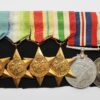WW2 & Naval General Service Medal (Clasp - S.E. Asia 1945-46) Medal Group of Six - Lieut. E.D. Bennett, Royal Navy
