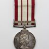 Naval General Service Medal (Clasp - Near East) - J.V. Snow, E.R.A.4., Royal Navy