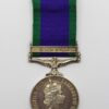 Campaign Service Medal (Clasp - Borneo) - Midshipman M.E. Balston, Royal Navy