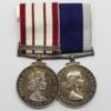 Naval General Service Medal (Clasp - Near East) and Royal Naval Long Service & Good Conduct Medal - L. Daley, P.O.M.(E)., Royal Navy