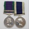Campaign Service Medal (Clasp - Malay Peninsula) and Royal Naval Long Service & Good Conduct Medal - B.W. Goddard, C.O.A., Royal Navy