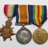 WW1 1914-15 Star Medal Trio - Pte. T.A. Breakspear, Sherwood Rangers Yeomanry / South Notts Hussars
