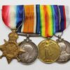 WW1 1914-15 Star, British War Medals, Victory Medal and Royal Fleet Reserve LS&GC Medal Group of Four - H. Watts, A.B., Royal Navy / Royal Fleet Reserve, H.M.S. Minotaur