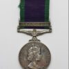 Campaign Service Medal (Clasp - Borneo) - Pte. P.D. Llewellyn, Intelligence Corps