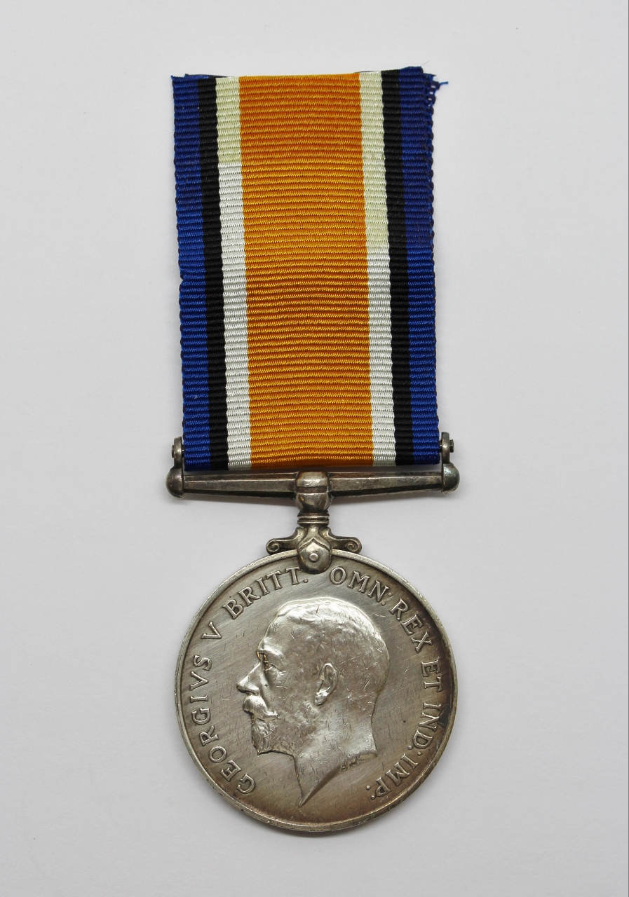WW1 British War Medal - Pte. J.H. Barnes, Royal Fusiliers