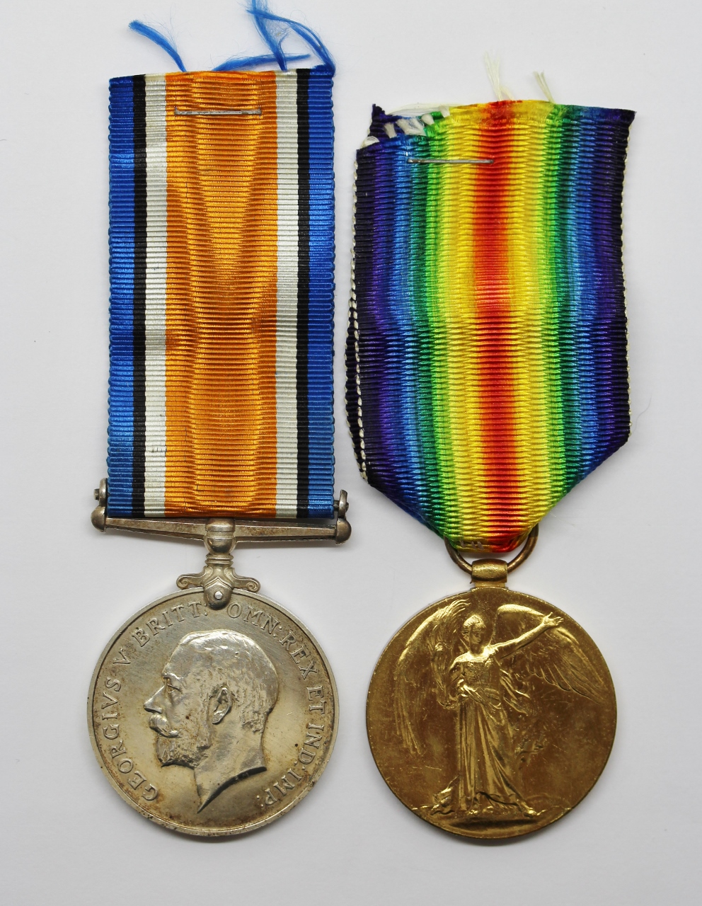 WW1 British War & Victory Medal Pair - O.G. Coupe, A.B., Royal Navy