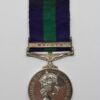 General Service Medal (Clasp - Malaya) - Pte. L.E. Cross, Q.A.R.A.N.C.