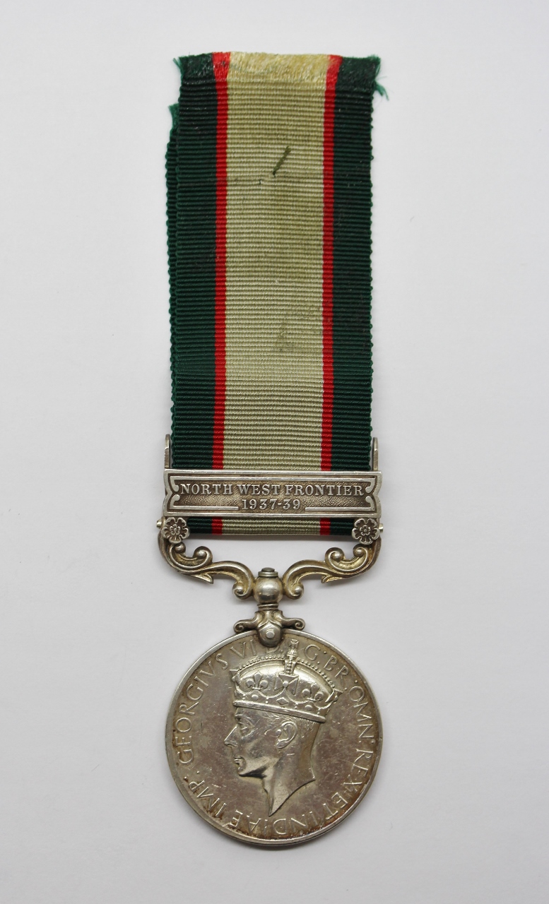1936 India General Service Medal (Clasp - North West Frontier 1937-39) - Pte. J.H. Freer. Royal Warwickshire Regiment