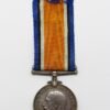WW1 British War Medal - Cpl. W.R. Hussey, 6th Bn. Dorsetshire Regiment - K.I.A.