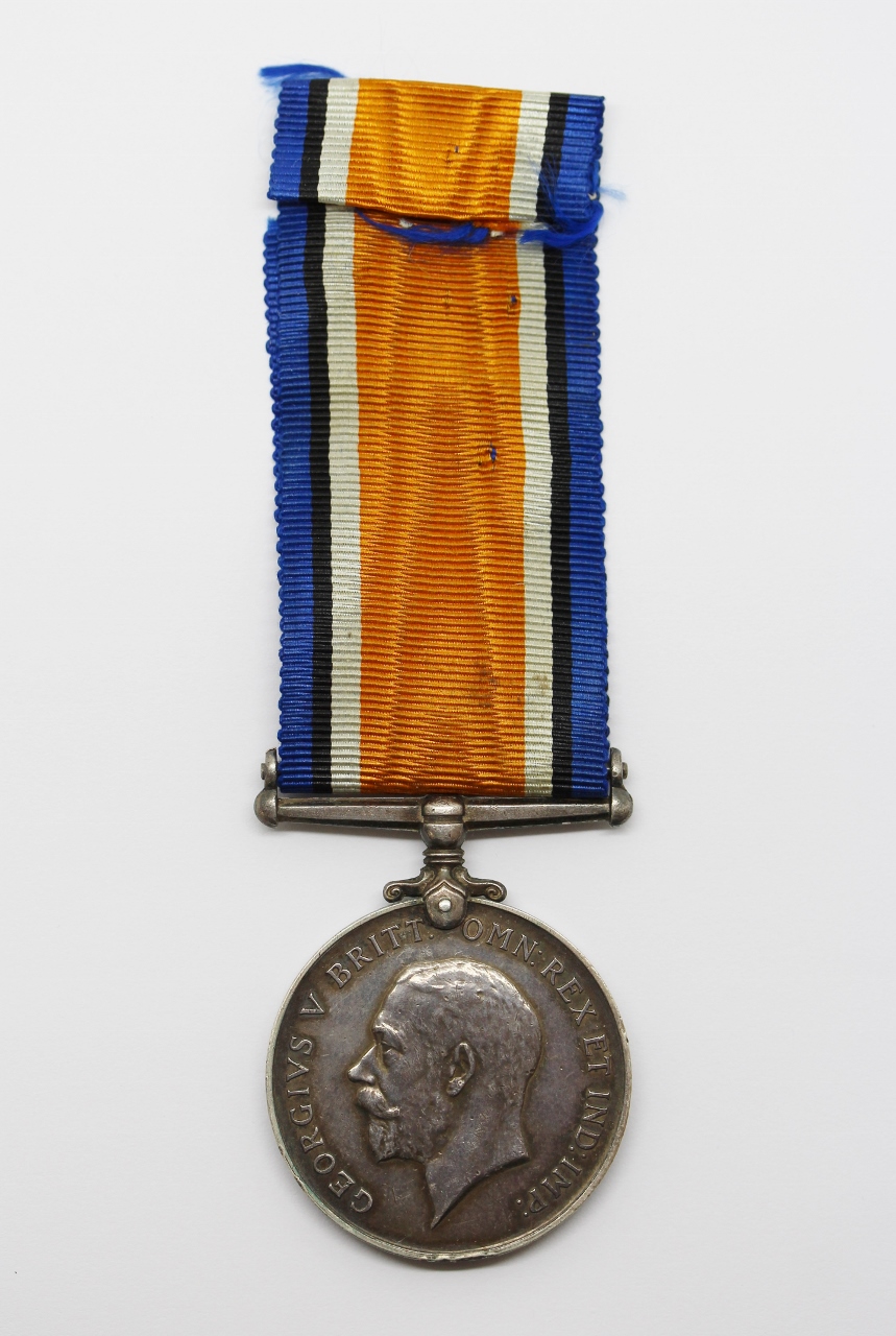 WW1 British War Medal - Cpl. W.R. Hussey, 6th Bn. Dorsetshire Regiment - K.I.A.