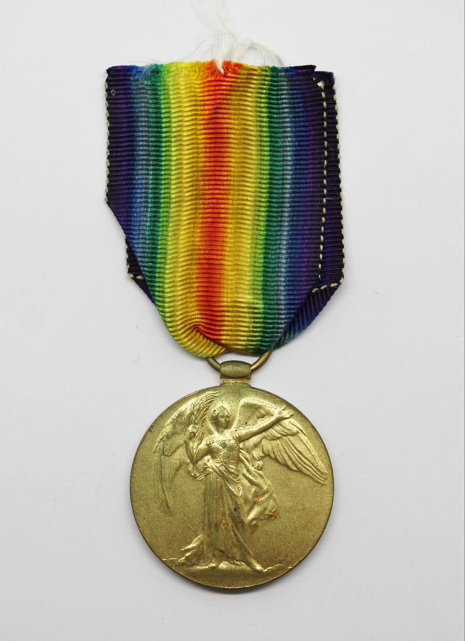 WW1 Victory Medal - Pte. S. Weaver, 1st/8th Bn. Worcestershire Regiment - K.I.A.