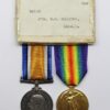 WW1 British War & Victory Medal Pair - Pte. E.G. Ormston, Lincolnshire Regiment