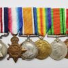 WW1 Military Medal (Somme), 1914-15 Star, British War Medal, Victory Medal, WW2 Defence Medal & Special Constabulary Long Service Medal Group of Six - Sjt. J. Henny, 13th Bty. Royal Field Artillery
