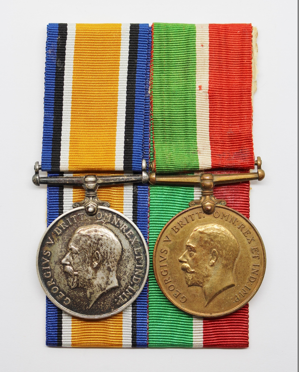WW1 Mercantile Marine Medal Pair - Horace T. Hatton